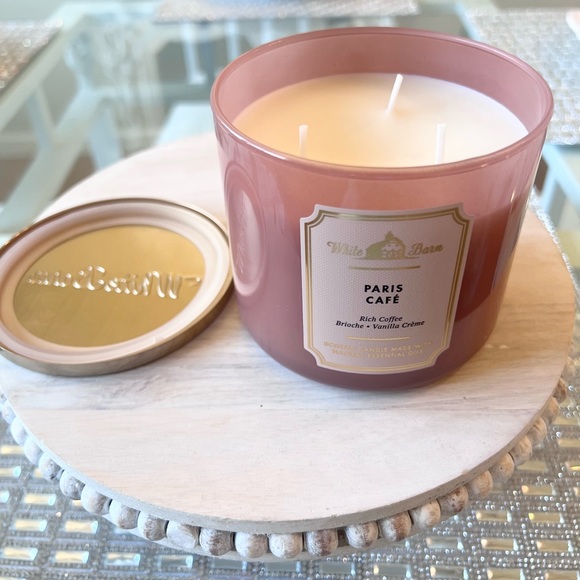 🤎 Paris Cafe Bath & and Body Works 3 Wick Candle NEW BBW NWT - Picture 3 of 4